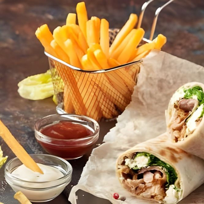 Menú kebab Y dürüm