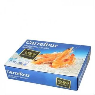 Langostino Salvaje Cocido 24/32 Carrefour 800 Gr.