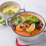 Том ям с креветками