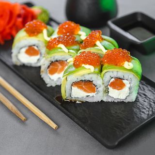 Філадельфія з ікрою форелі(250г)