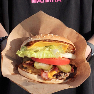 Бургер класичний Обама з додатковим сиром (380г)