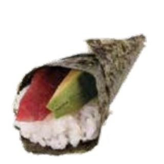 62 Temaki di tonno e avocado 1 pezzo