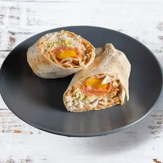 Salmon Burrito.