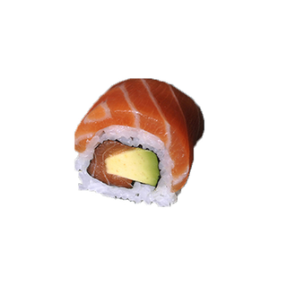 46C. Salmón uramaki (8 pzs.)
