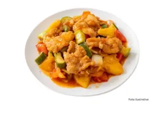 pollo con piña