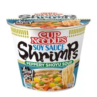 200F. Nissin tallarines vaso sabor camarones (63 g.)