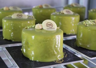 Torta semifreddo pistacchio e nocciola 
