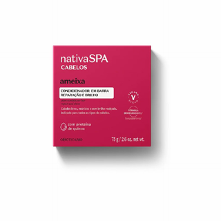 Condicionador Sólido Nativa Spa Ameixa, 75g