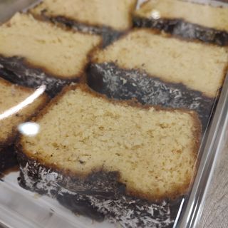 BIZCOCHO COCO Y CHOCOLATE NEGRO (90g aprox)