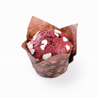 Muffins red velvet yogurt