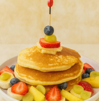 Tortitas con fruta 