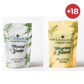 3g Tropical Snow + 3g Tangerine ISland