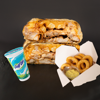 CARSKA KURCZAK +  KRĄŻKI CEBULOWE +  AYRAN  ZA 1 zł