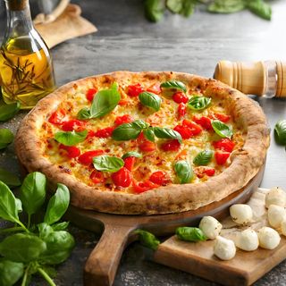 Pizza Végetariano - Paso