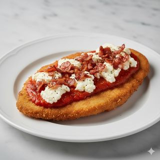 Milanesa Con Queso De Cabra