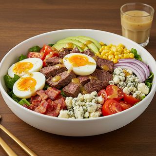 Cobb beef salad