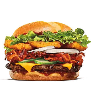 Summer Crunch Beef Burger