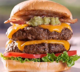 Triple hamburguesa xxl