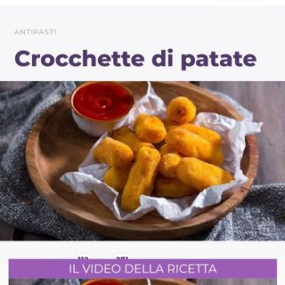 Crocchette di patate 3 pz