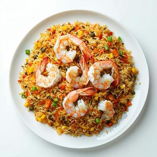Prawn biryani - senza glutine