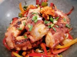 Sauté De Poulpes Aux Légumes