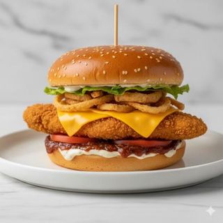 Hamburguesa De Pollo Amor