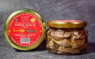 Իշխանի լյարդ բուսական յուղի մեջ 300 գր