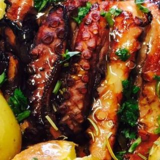 Misto de bacalhau c/ Polvo