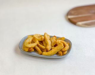 Rabas de calamar rebozadas (1 ración)