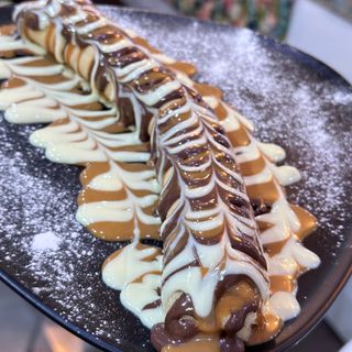 crêpe kinder roulées