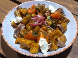 Тепла Панцанелла з баклажанами (400g)