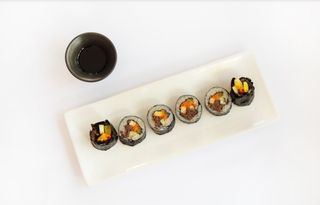 Кимпаб с говядиной (4 шт.)