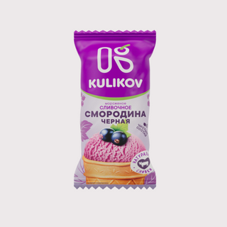 Мороженое сливочное   "Смородина черная" (0,90 гр.)