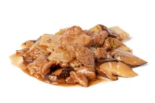 Manzo con funghi e bambù