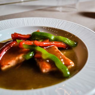 154. Salmone Al Curry Verde