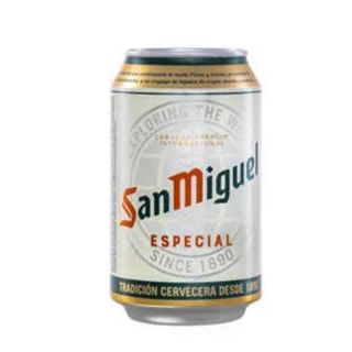 San Miguel Especial lata 33cl.