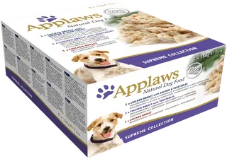 Set Hrana Caini, Applaws Dog Supreme Selection, 8 conserve x 156 gr.