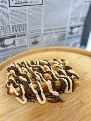 Waffle Crni krem, beli krem, Plazma