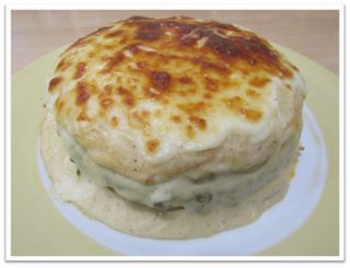 1 Ración Tortilla rellena de jamón York Y queso ( 1 persona )