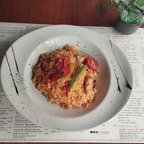 Rižoto sa ćuretinom i tikvicama 330 gr