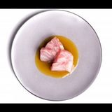 Sashimi Ricciola con dressing allo Yuzu