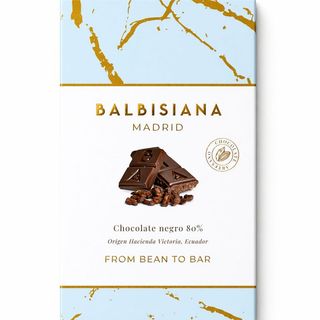 Tableta de chocolate negro 80%