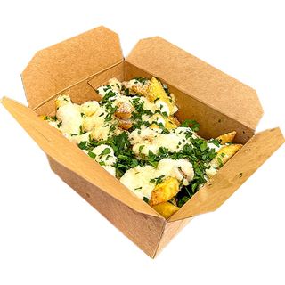 Patatas Ajo y Parmesano