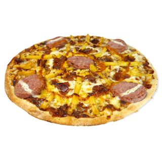 Pizza Crispy Burguer (33 cm.)