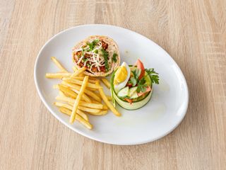 Fantazja drobiowa zapiekana serem