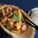 Karen Chicken Con Gohan