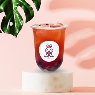 Strawberry fruit tea