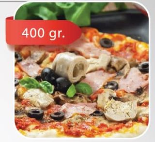 Pizza Capricciosa 400gr