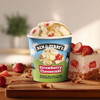 Gelado - B&J Strawberry Cheesecake