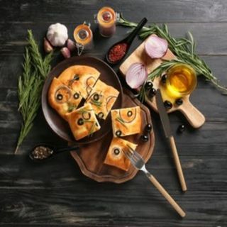 Bruschetta De Focaccia Al Romero